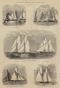 La gara del Royal Thames Yacht Club da Walter William May